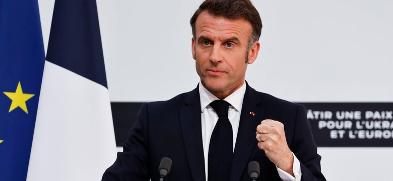 Siły reasekuracyjne w Ukrainie. Macron: Wystawi je kilka państw