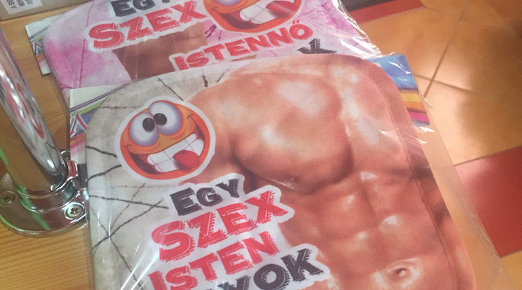 A szexshop a humor és az erotika egyesítőjeként hirdeti magát /Fotó: Blikk