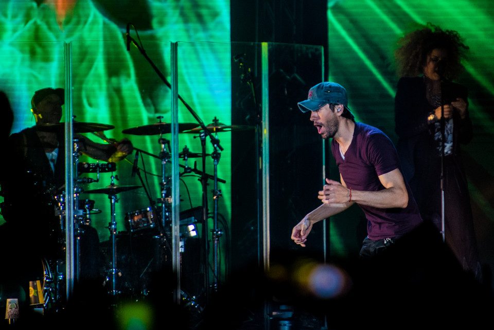 Enrique Iglesias - koncert Tauron Arena Kraków