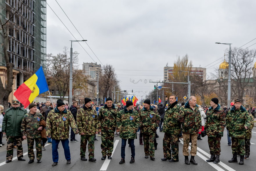 Antyrządowy protest w Mołdawii, 13 listopada 2022 r.