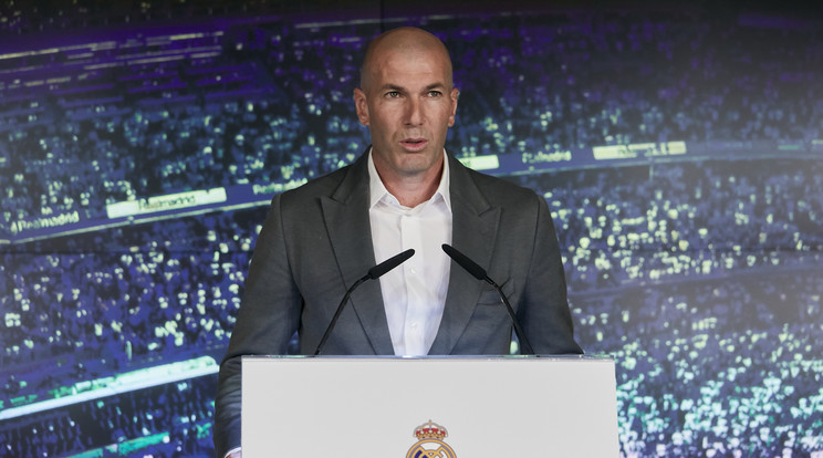 Zinédine Zidane győzelemre vitte a Real Madrid csapatát / Fotó: Northfoto