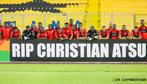 Black Stars pay final tribute to Christian Atsu ahead of Angola clash
