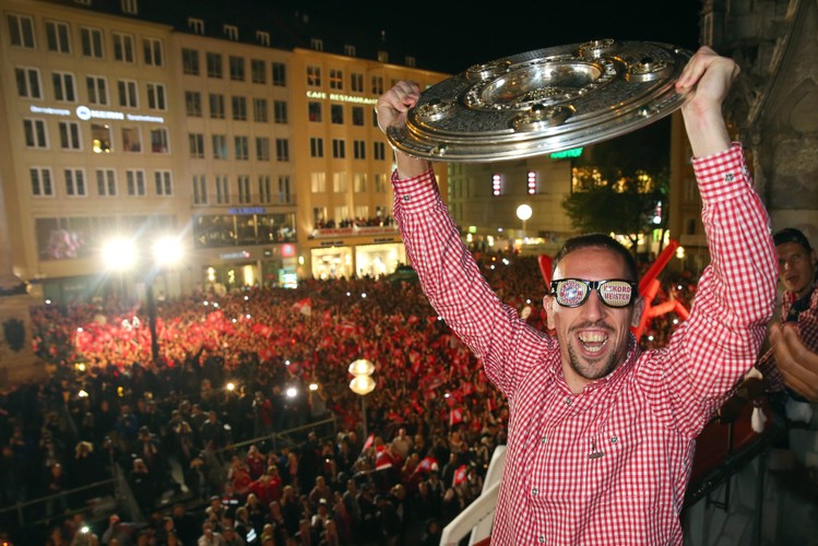 Tak piłkarze Bayernu Monachium fetowali zdobycie mistrzostwa Niemiec