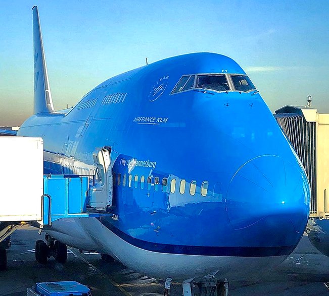 KLM Boeing 747 jumbo