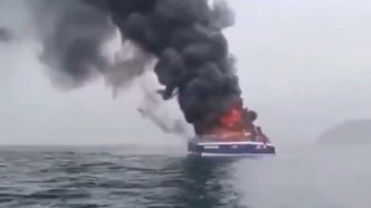 Navodni ukrajinski napad na brod u Kaspijskom moru