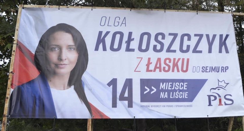 Billboardy Olgi Kołoszczyk