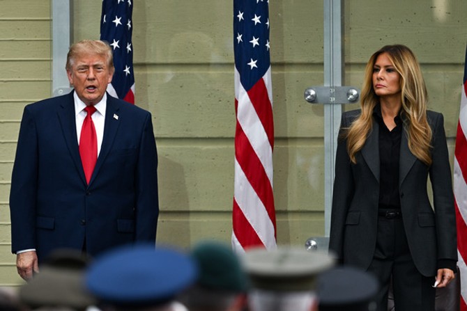 Melanija Tramp sa Donaldom Trampom