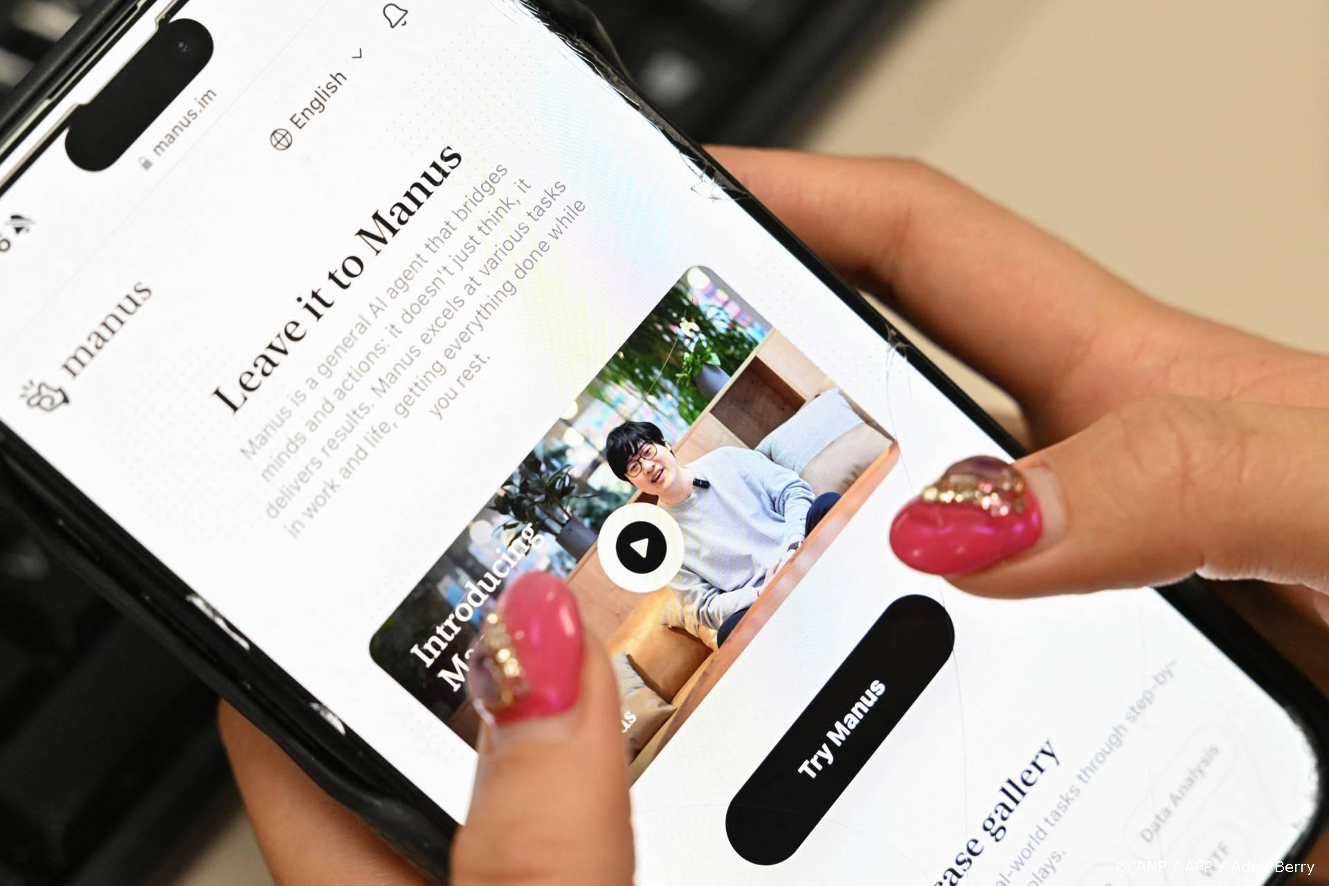 Twee miljard: Meta koopt Chinese AI-agent Manus voor betaalde dienst