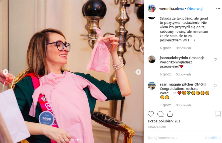 baby shower Weroniki Marczuk