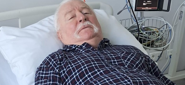 Lech Wałęsa trafił do szpitala. Niepokojący wpis byłego prezydenta