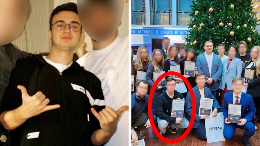 Ljukšin na slici u istom duksu na društvenim mrežama i na zamagljenoj fotografiji sa direktorom Ribara | Foto: Instagram/Telegram