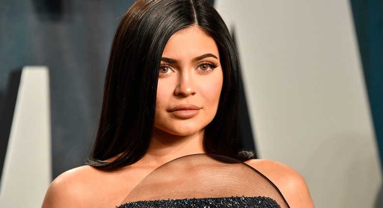 Kylie Jenner attends the 2020 Vanity Fair Oscar Party.