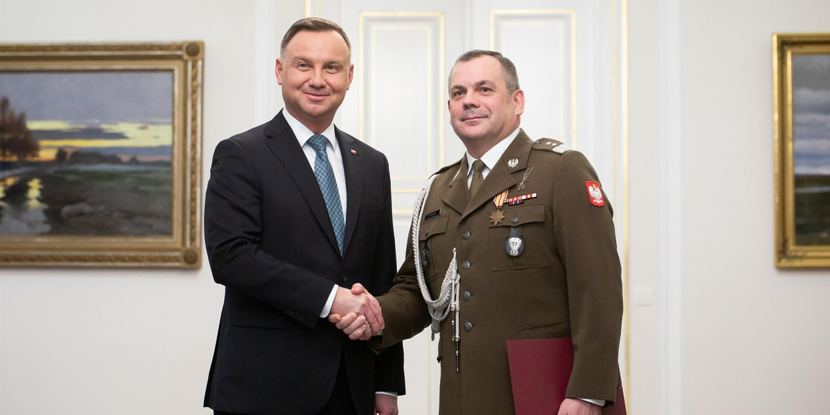 Andrzej Duda mianował nowych dowódców Sił Zbrojnych RP.