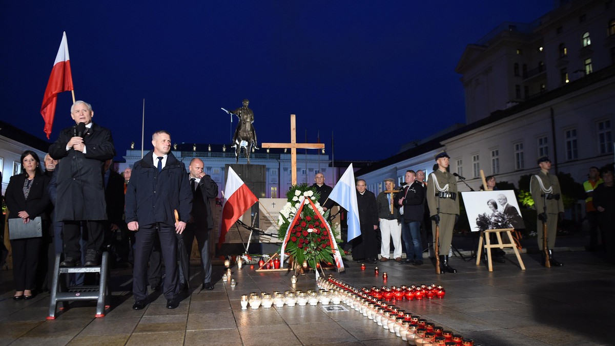 miesięcznica smoleńska Jarosław Kaczyński