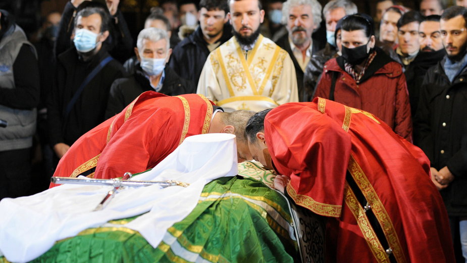 Pogrzeb patriarchy Serbii Ireneusza