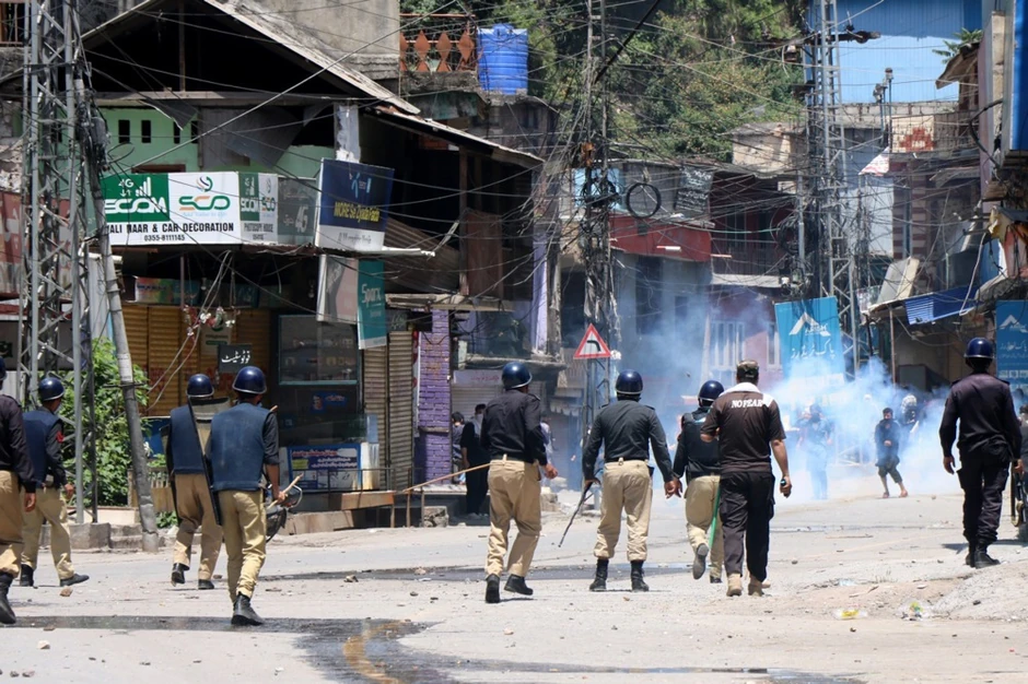 Protesti u Pakistanu - Muzafarabad 11. maja