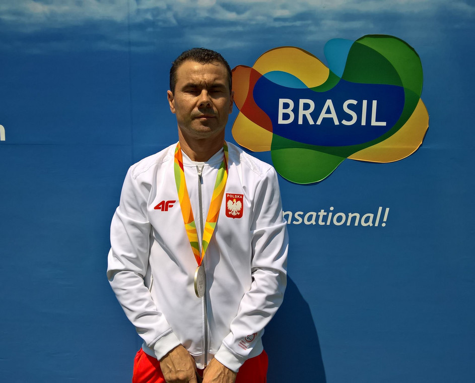 Jacek Gaworski na igrzyskach paraolimpijskich w Rio de Janeiro 