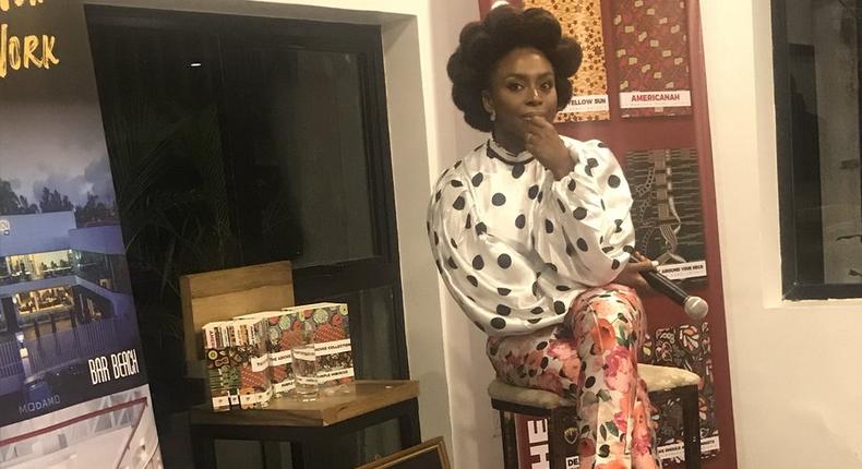 The backlash from Adichie's response to gender rights and obsolete cultural practices came up in her conversation with some youths in Lagos.