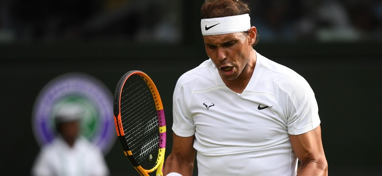 Rafael Nadal po ciężkim boju awansował do 2. rundy Wimbledonu