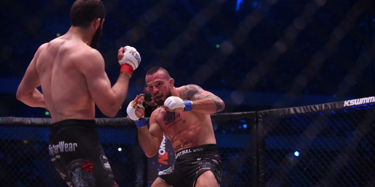 Borys Mańkowski przegrał z Mamedem Chalidowem - KSW 39 - Sport