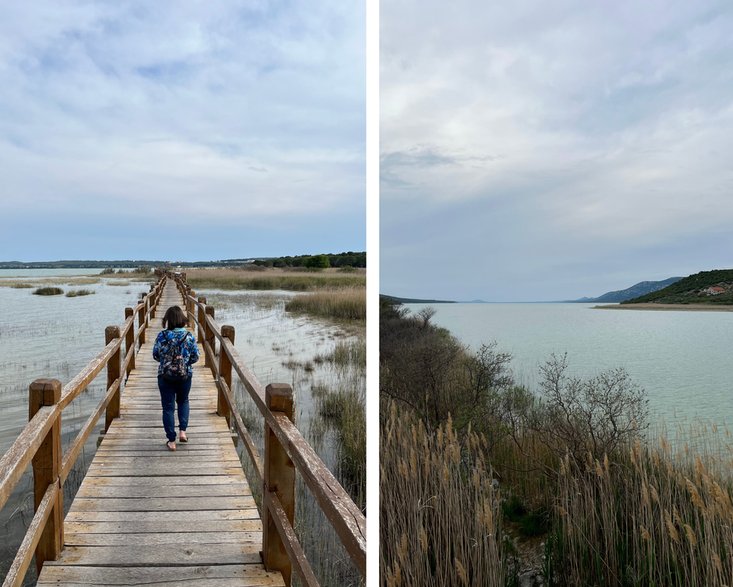 Vransko jezero — największe jezioro w Chorwacji. 