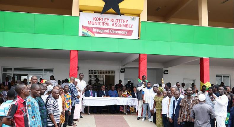 Korley Klottey Municipal Assembly inaugurated | Pulse Ghana