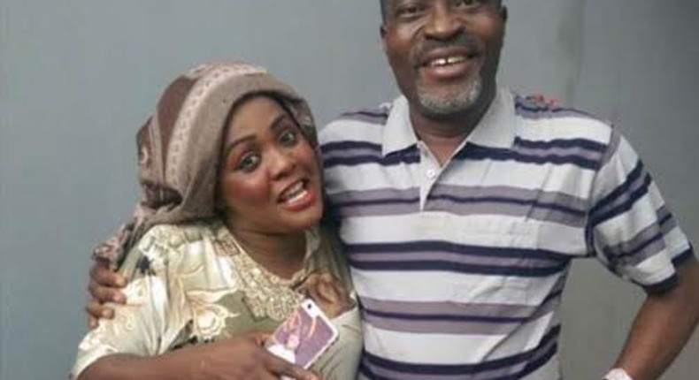 Helen Paul and Professor Johnbull