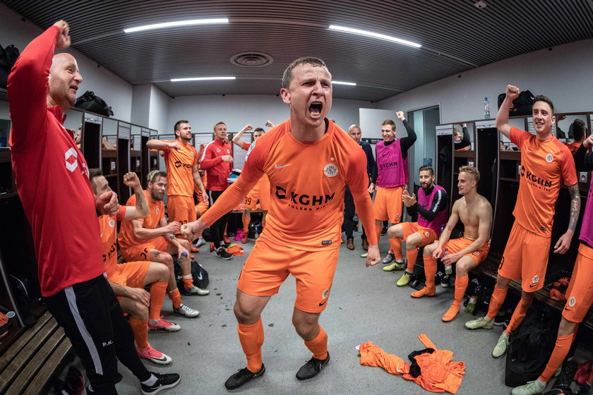 Pilka nozna. Ekstraklasa. Legia Warszawa - Zaglebie Lubin. 14.04.2018