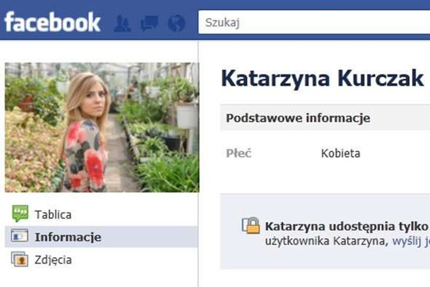 Kasia Tusk na Fb naprawdę nazywa się...