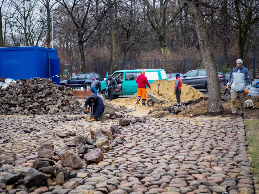 Parking na Księżym Młynie w Łodzi