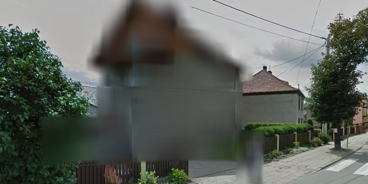 Dziwny dom na Street View