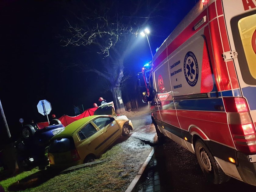 Makabryczny wypadek pod Wadowicami. Jedna osoba nie żyje, wielu rannych