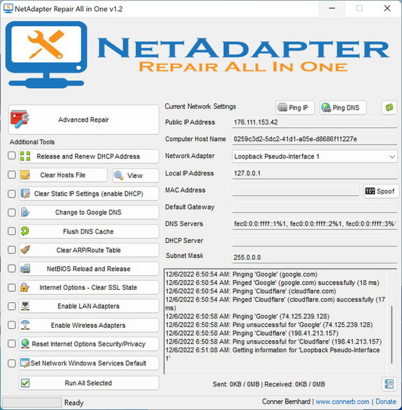 NetAdapter Repair All In One