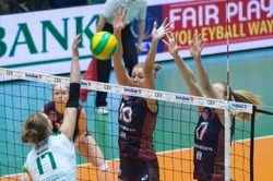 Trzecia porażka siatkarek Impelu Wrocław w Lidze Mistrzyń