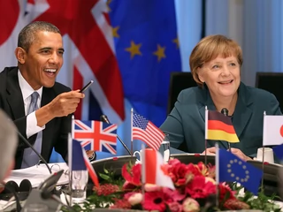 Obama i Merkel
