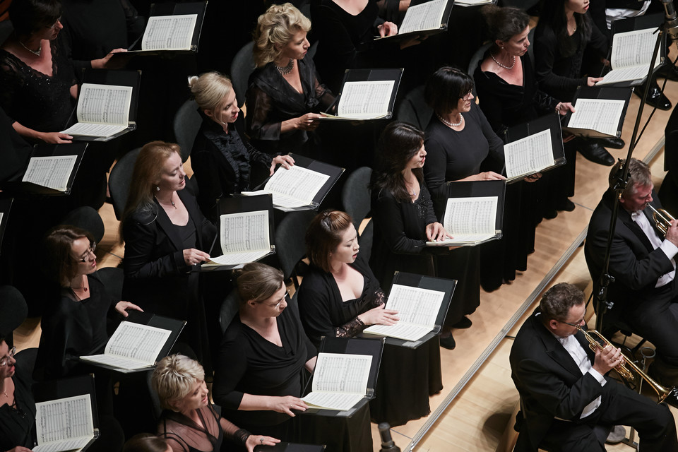 Koncert inauguracyjny w wielkiej sali koncertowej NOSPR (fot. Bartek Barczyk)