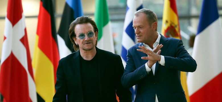 Bono spotkał się z Donaldem Tuskiem. Szef RE zamieścił wymowne zdjęcie