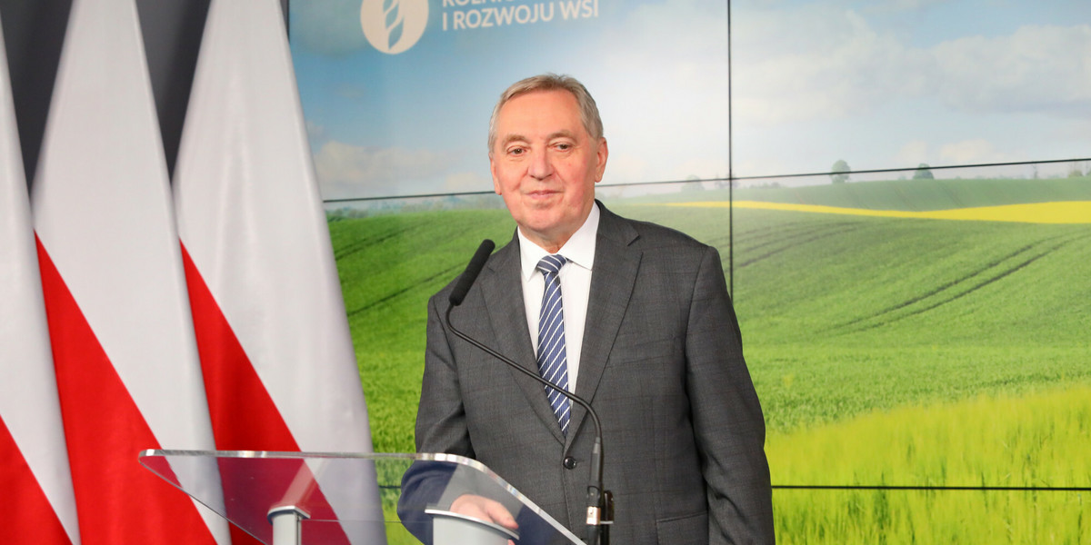  Wicepremier i szef resortu rolnictwa Henryk Kowalczyk.