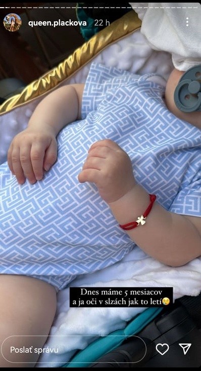 Dionko má už 5 mesiacov.