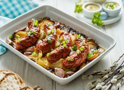 To będzie hit wielkanocnego menu. Biała kiełbasa wg przepisu Ewy Wachowicz