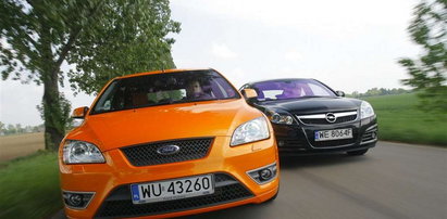 Opel Vectra GTS 2.8 V6 Turbo kontra Ford Focus ST: druga strona mocy