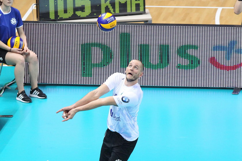 Siatkowka. PlusLiga. Stocznia Szczecin - ZAKSA Kedzierzyn-Kozle. 17.10.2018