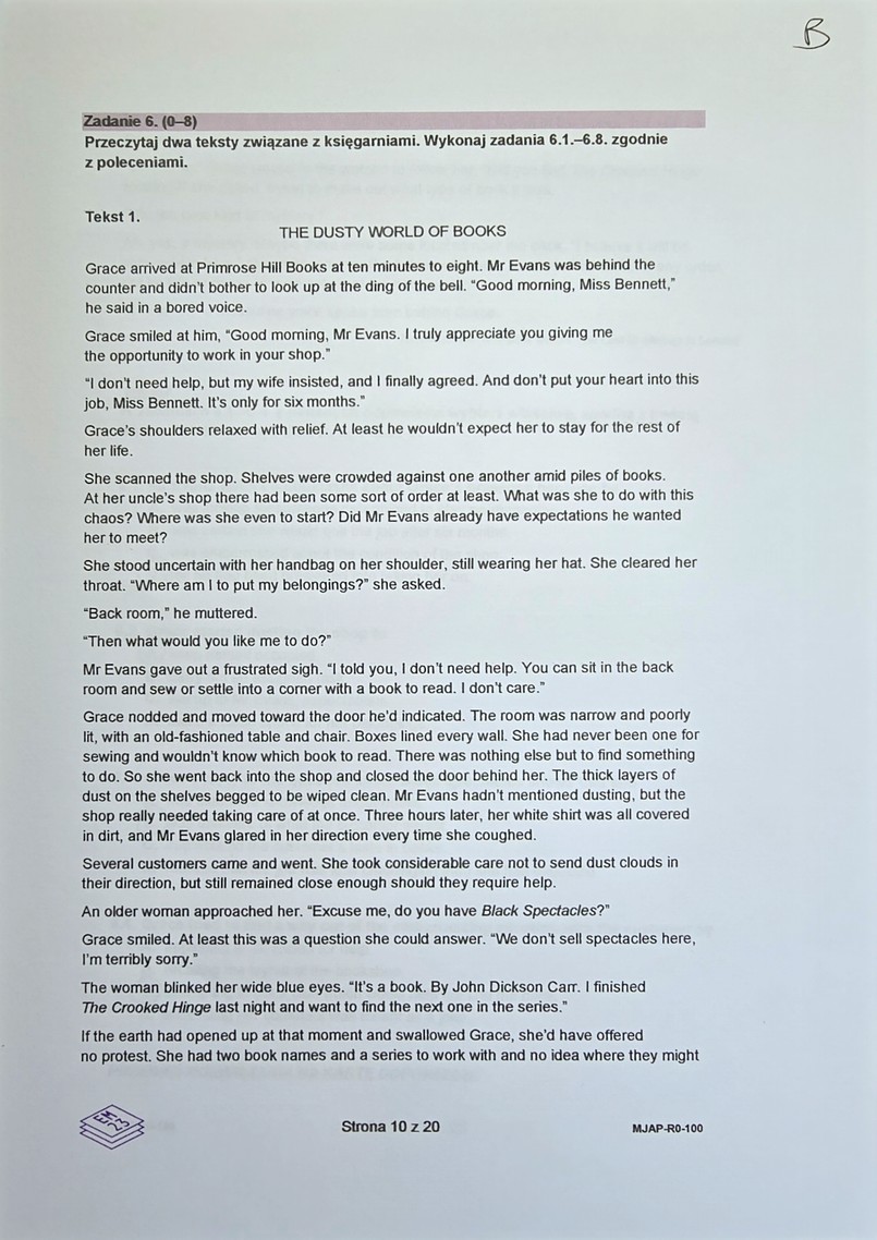 Matura 2024. Język angielski - poziom rozszerzony [ARKUSZE CKE i ODPOWIEDZI]