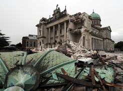 Nowa Zelandia po trzęsieniu ziemi