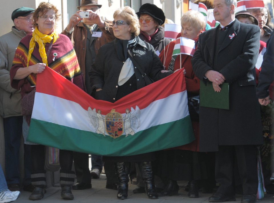 POZNAŃ WIZYTA PREZYDENTA WĘGIER KOMOROWSKI