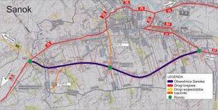 Za dwa lata będzie gotowa obwodnica Sanoka. Jej budowa pochłonie 140 mln zł