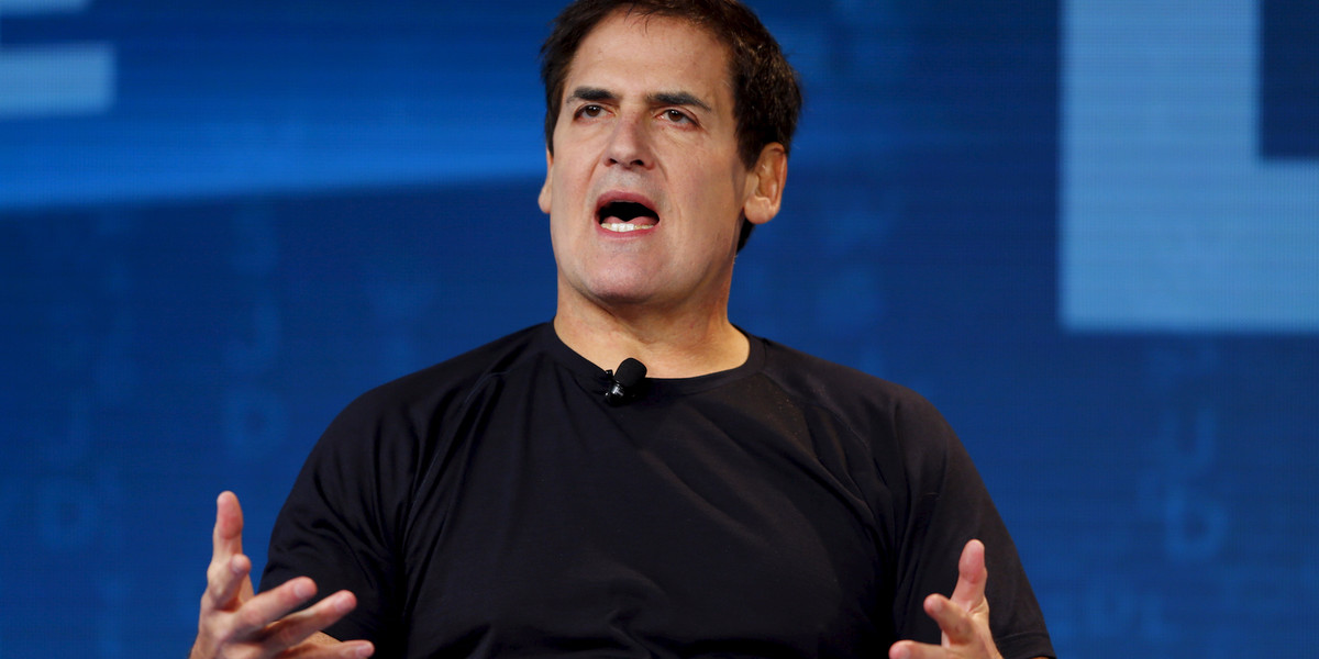 Mark Cuban speaks at the 2015 Wall Street Journal Digital Live conference.