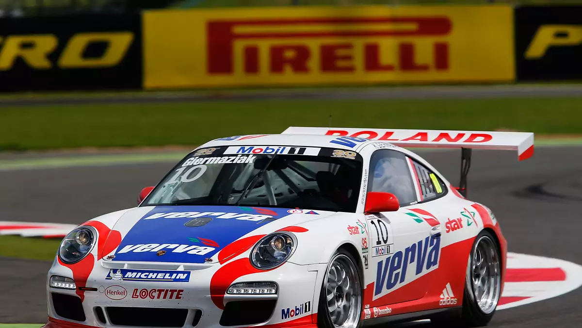 Porsche Supercup Silverstone: Giermaziak czwarty, życiówka Szczerbińskiego