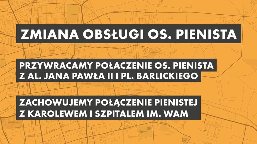 Zmiany tras autobusów i tramwajów MPK w Łodzi 2018