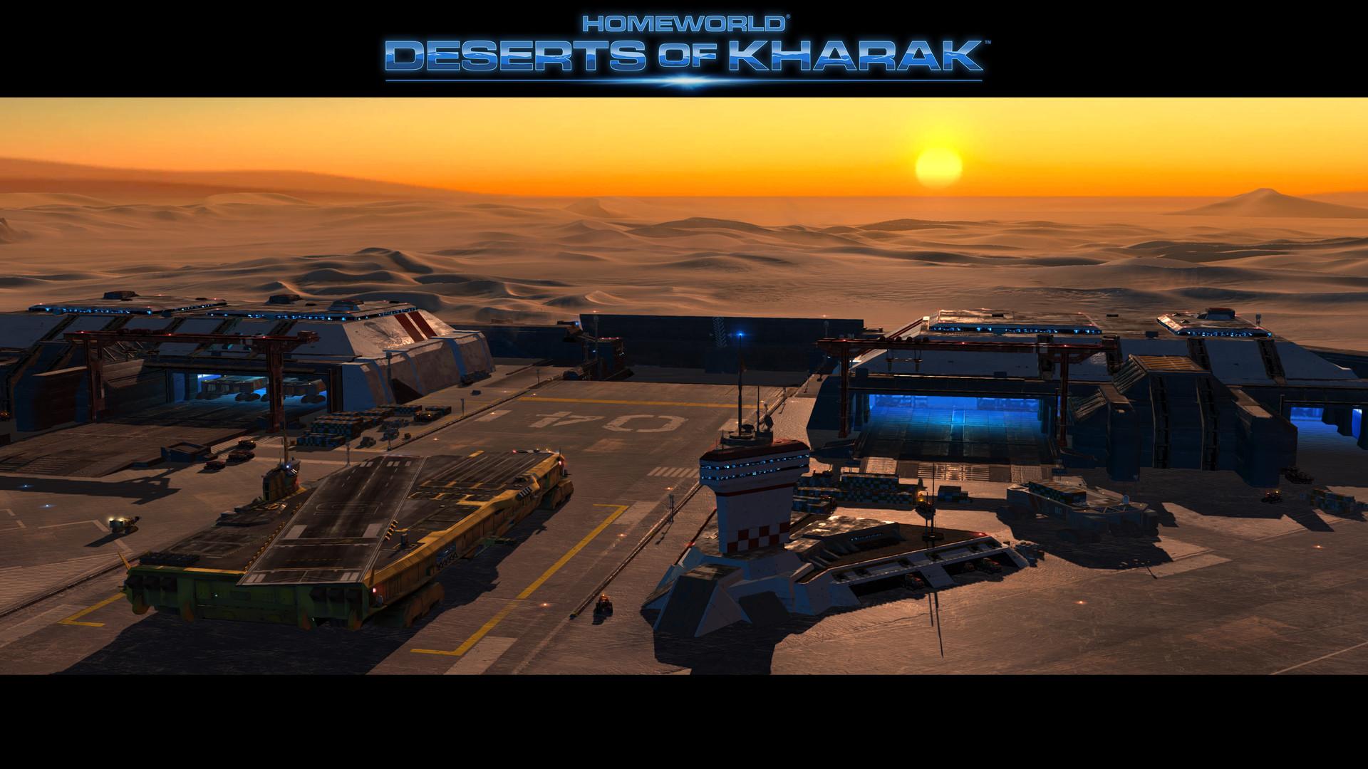 Oficiálny obrázok z hry Homeworld: Deserts of Kharak.